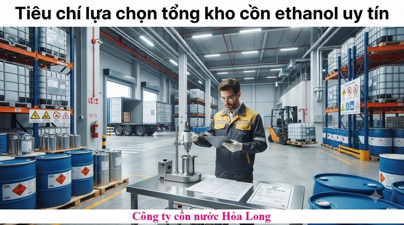 Tổng kho cồn ethanol – Nguồn cung số lượng lớn, ổn định cho doanh nghiệp